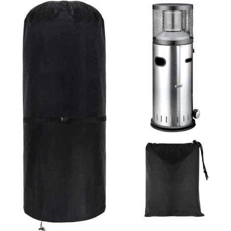 Outdoor Heater Covers Weather Protection Patio Heater Cover - 600D Oxford Fabric Weatherproof and UV Resistant - Round - 50 x 50 x 120 cm