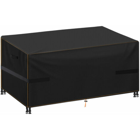 Outdoor Heavy-duty Fabric Home Garden Furniture Cover With Storage Bag 170x115x70CM
