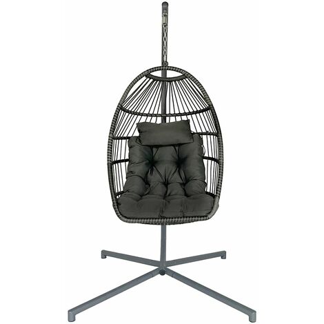Outdoor/Indoor Wicker Hanging Chair