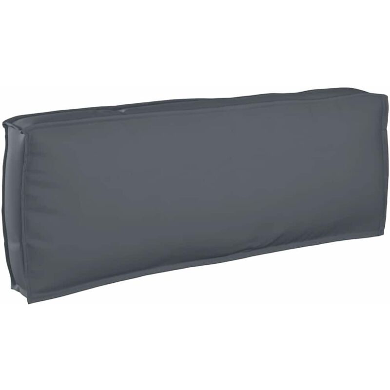 Palettenkissen Für Rückenlehne Anthrazit 120 X 40 X 12 Cm Vidaxl
