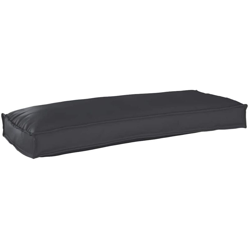 Palettenkissen Für Bank Schwarz 100 X 40 X 8 Cm Oxford Stoff Vidaxl
