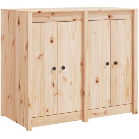 Outdoor Kitchen Cabinet Solid Wood Pine vidaXL