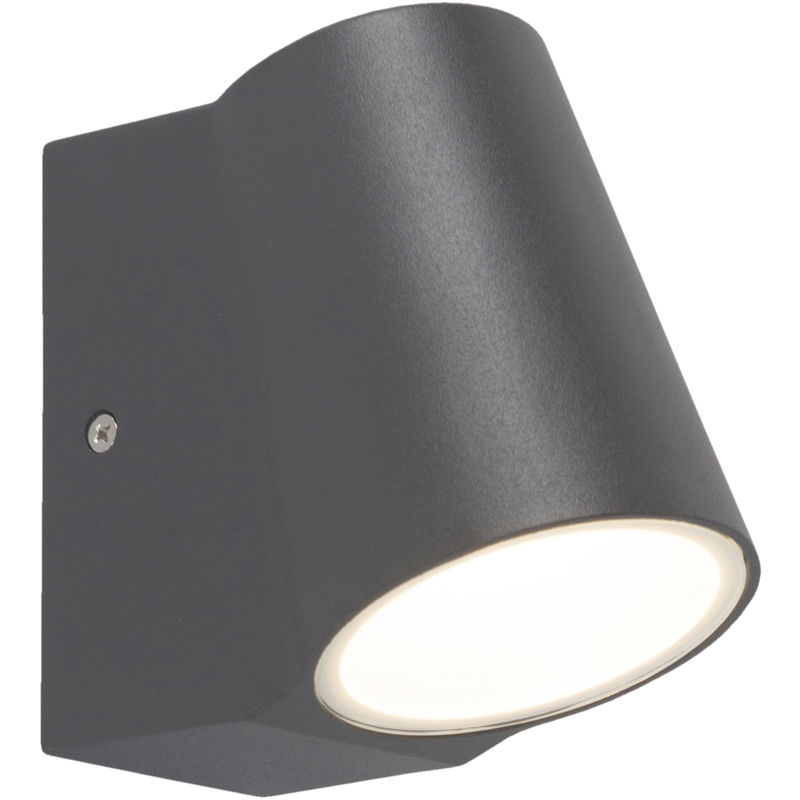 Modern Outdoor Wall Light Anthracite Incl. LED - Uma