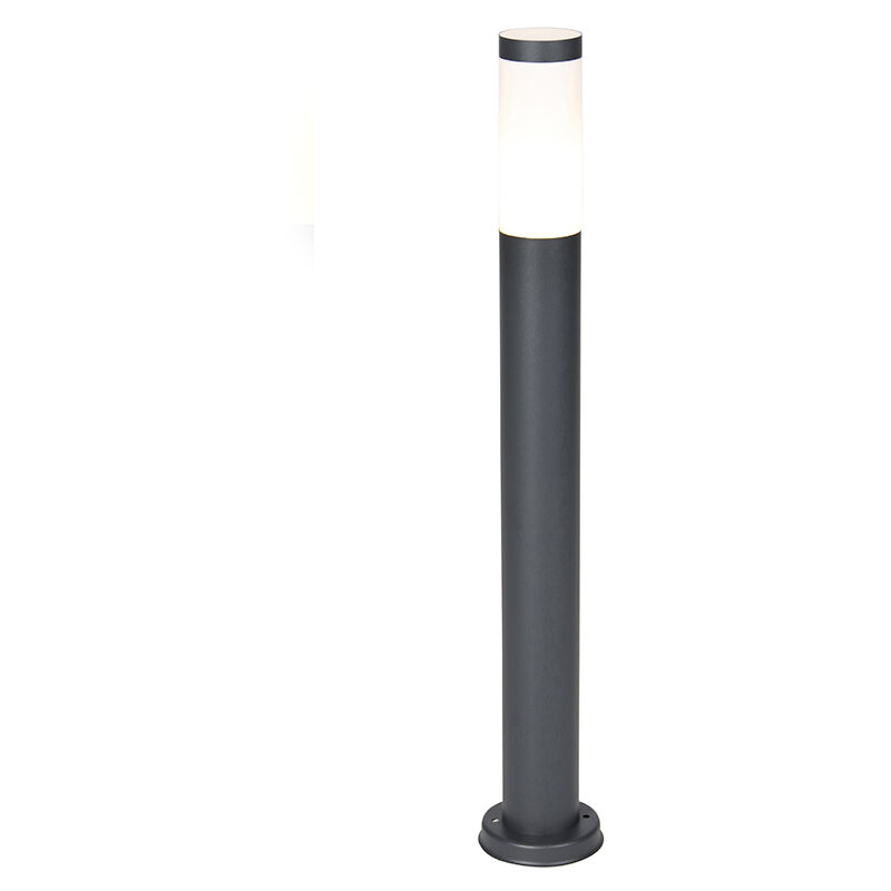 Outdoor Pole Lamp Anthracite with Opal 80 cm IP44 - Rox