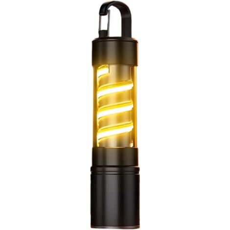 Outdoor-Laterne mit 12-Stunden-Akku – LED-Campinglicht für Notfälle, Wandern, Angeln, superhell – dimmbares Zeltlicht