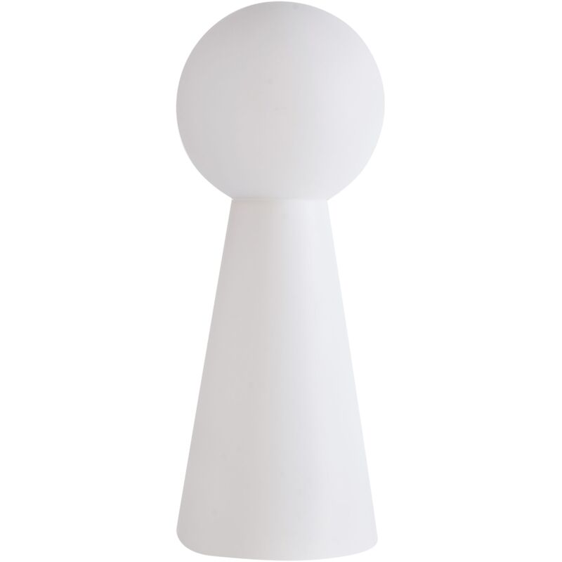 Image of Outdoor LED Floor Lamp White Synthetic&hellip;