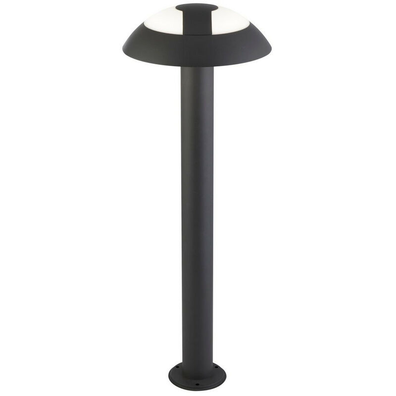 Searchlight Mushroom Outdoor Led Post (730mm Height) - Dark Grey