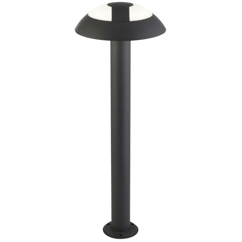 Mushroom Outdoor Led Post (730mm Height) - Dark Grey - Searchlight