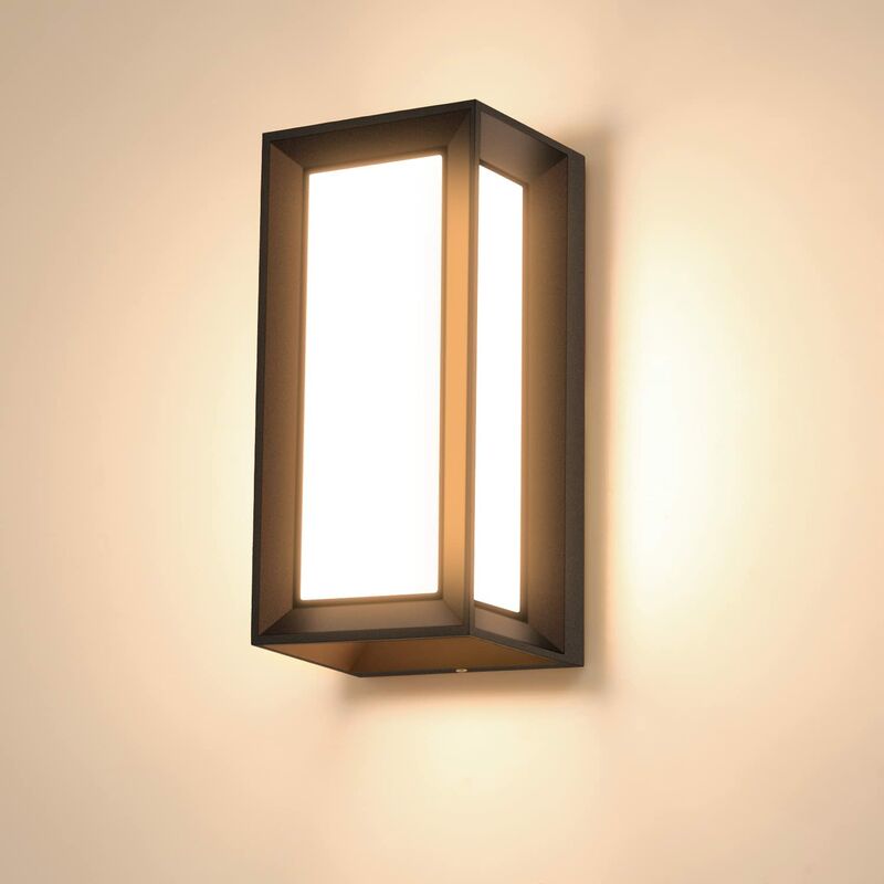 Outdoor LED Wall Light 15W Wall Lights Indoor Modern Waterproof Outdoor Wall Lamp 3000K warm white LED Wall Lamp Style A