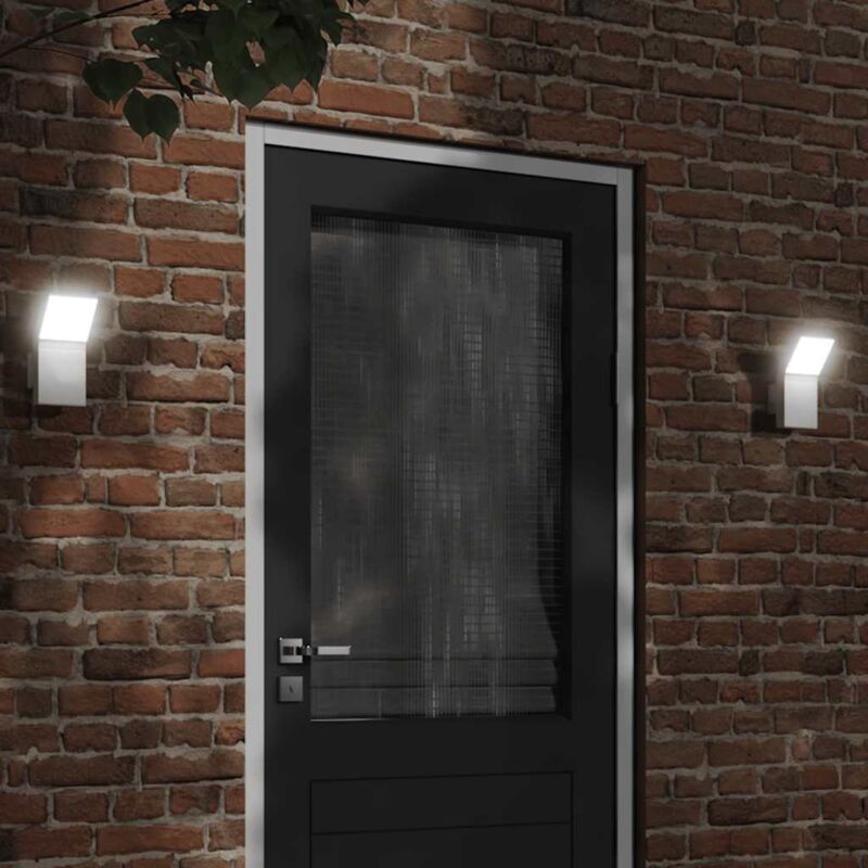 Image of Outdoor led Wall Light White Die-cast&hellip;
