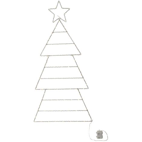Outdoor-Leuchte Folde Baum-Silhouette 110 LEDs H 120cm