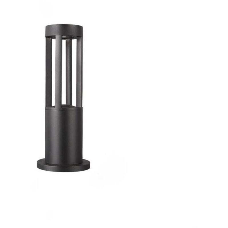 Image of Outdoor lighting, pedestal lamp with motion&hellip;