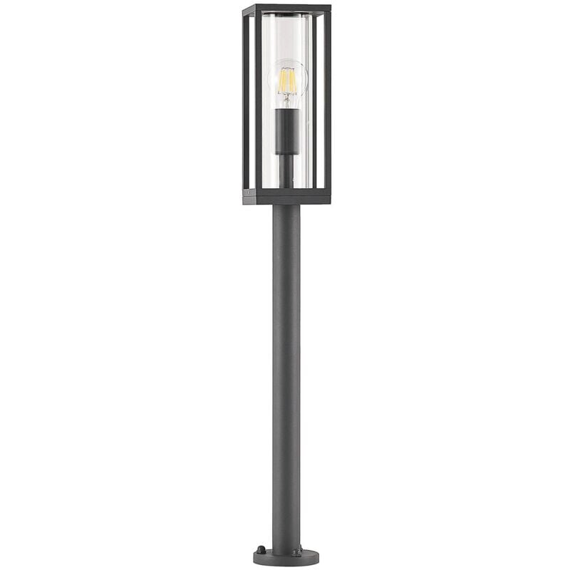 Lindby - Outdoor lights Giavanna dimmable (modern) in Silver made of Aluminium (1 light source, E27) from dark grey (ral 7016)