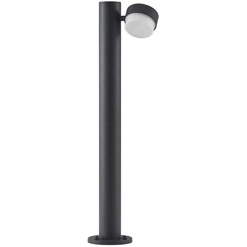 Lucande - Outdoor lights Marvella (modern) in Black made of Aluminium (1 light source, GX53) from dark grey