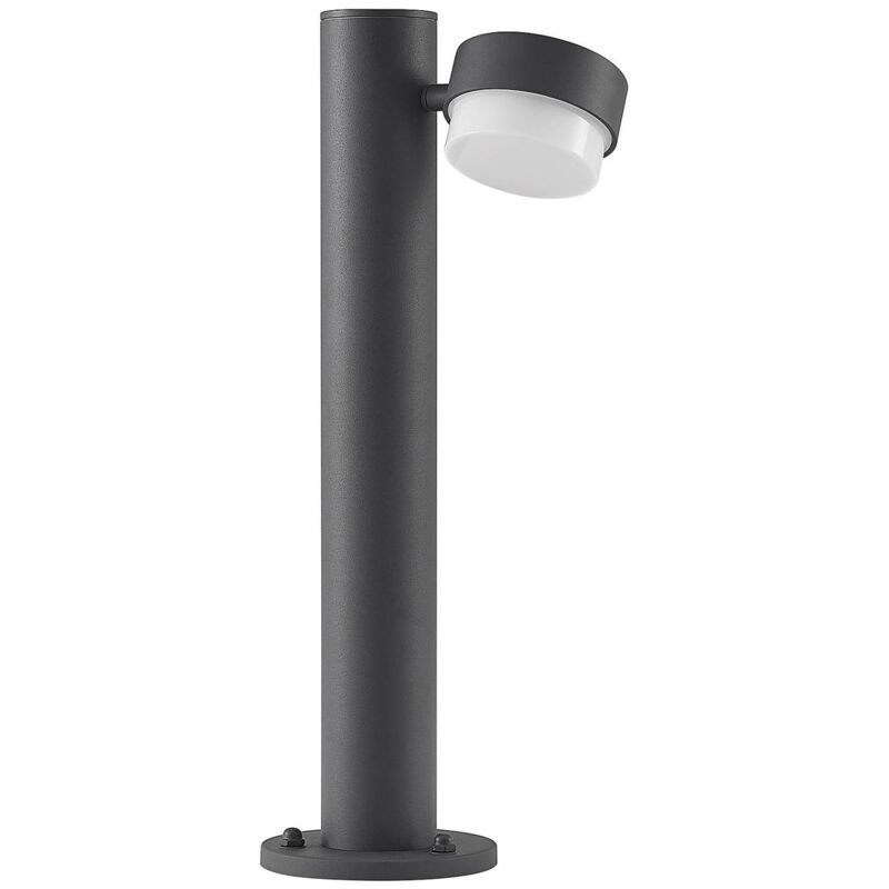 Outdoor lights Marvella (modern) in Black made of Aluminium (1 light source, GX53) from Lucande dark grey