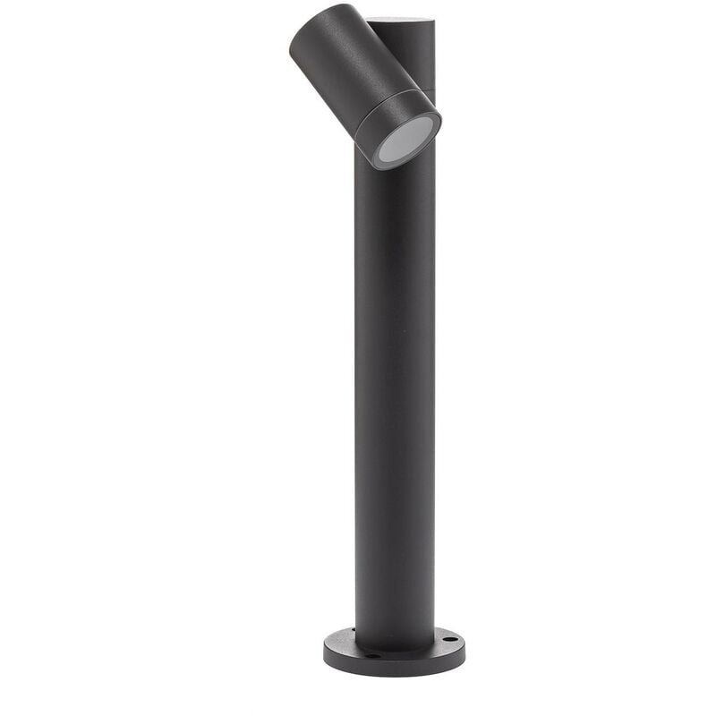 Outdoor lights Tulimar dimmable (modern) in Black made of Aluminium (1 light source, GU10) from Prios dark grey