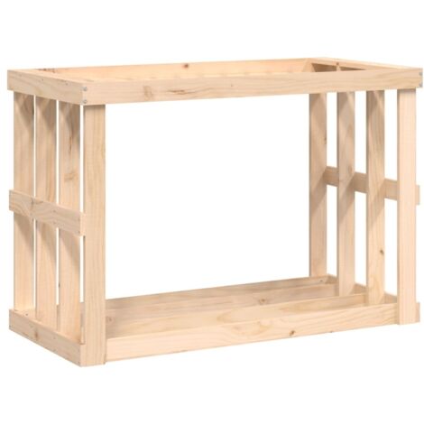 Outdoor Log Holder 108x52x74 cm Solid Wood Pine vidaXL