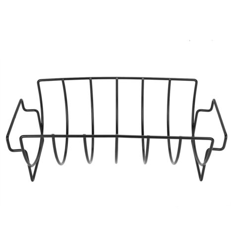 Outdoor metal BBQ Tools Steak Holders Rib Rack Grilling Kitchen Tool