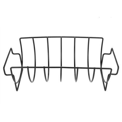 Outdoor metal BBQ Tools Steak Holders Rib Rack Grilling Kitchen Tool