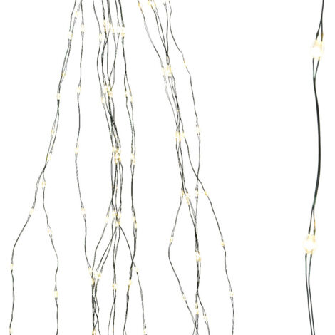 Outdoor Micro led Girlande white warm für Baum 180cm 5m (lang)