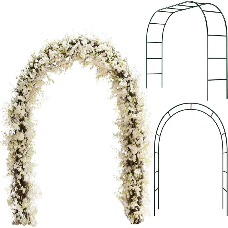 Outdoor Party Garden Patio Trellis Climbing Plant Garden Various Bridal Party Decoration Supplies (Dark Green)