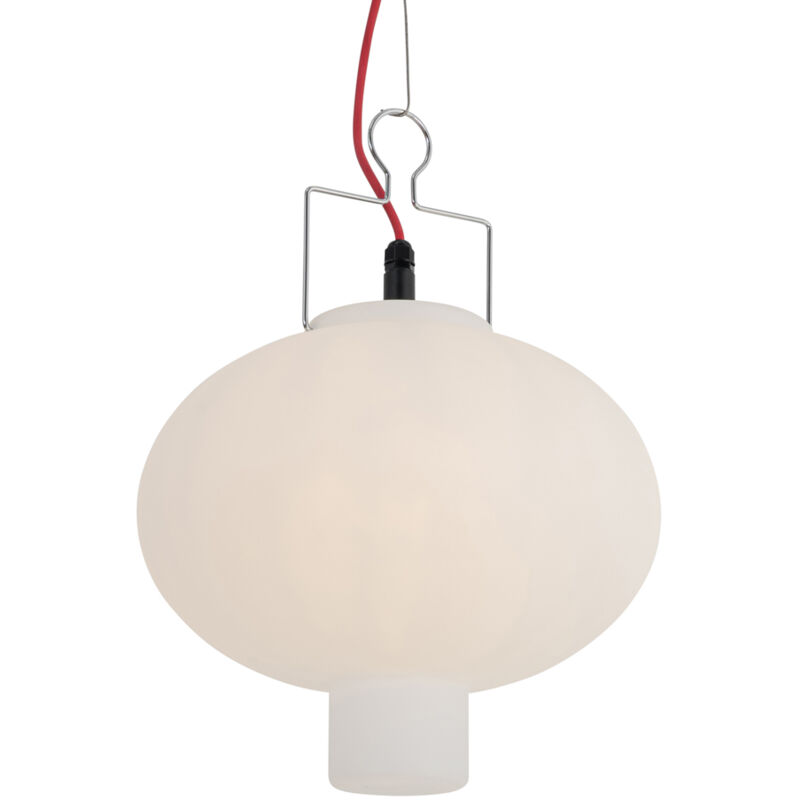 Image of Outdoor Pendant Lamp White 35 cm&hellip;