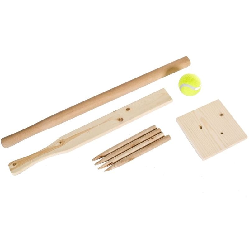 

Kit para juegos de pelotas Softball madera - Beige - Outdoor Play