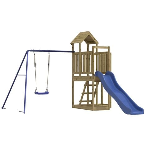Outdoor Playset Impregnated Wood Pine vidaXL