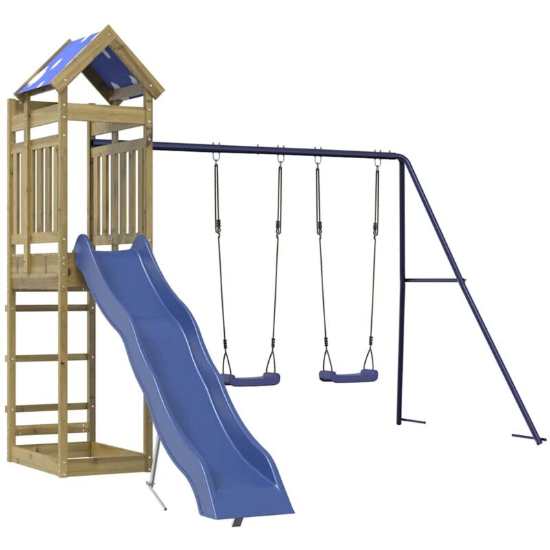 Outdoor Playset Impregnated Wood Pine Vidaxl