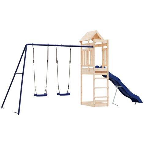 Outdoor Playset Solid Wood Pine vidaXL
