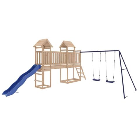 Outdoor Playset Solid Wood Pine vidaXL