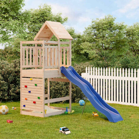 Outdoor Playset Solid Wood Pine vidaXL