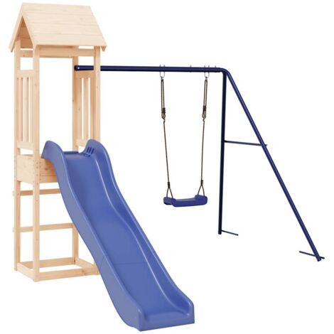 Outdoor Playset Solid Wood Pine vidaXL