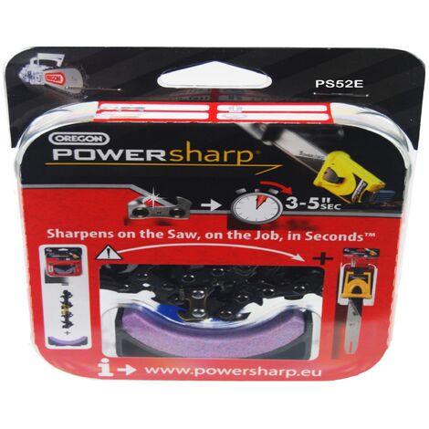 Kit PowerSharp® contenant une chaîne et une pierre d'affûtage