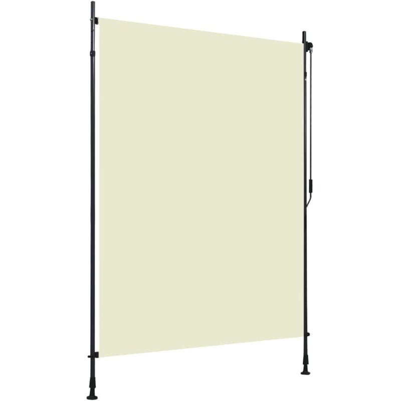 Outdoor Roller Blind 150x270 cm Cream vidaXL