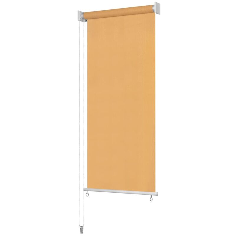 Outdoor Roller Blind 60x140 Cm Beige Vidaxl