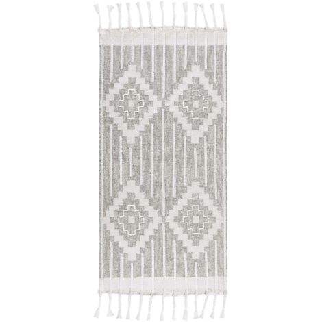 Outdoor Rug TABIAT Grey 80 x 150 cm