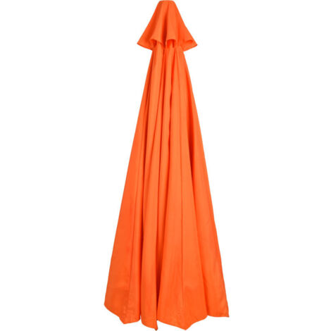 Outdoor shade, waterproof and with UV protection, said to be repuesto for patio shade, sin marco, color naranja, for shade style 3m, 6 varillas