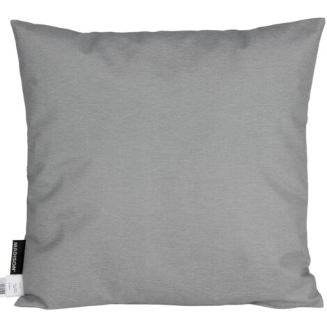 Outdoor Sitzkissen 45x45cm Stuhlkissen Gartenstuhl Sitzauflage Stuhlauflage Deko - grau