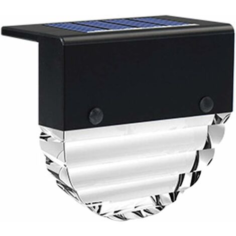 SolarEra Solar Powered LED Deck Lights Outdoor Waterproof Step