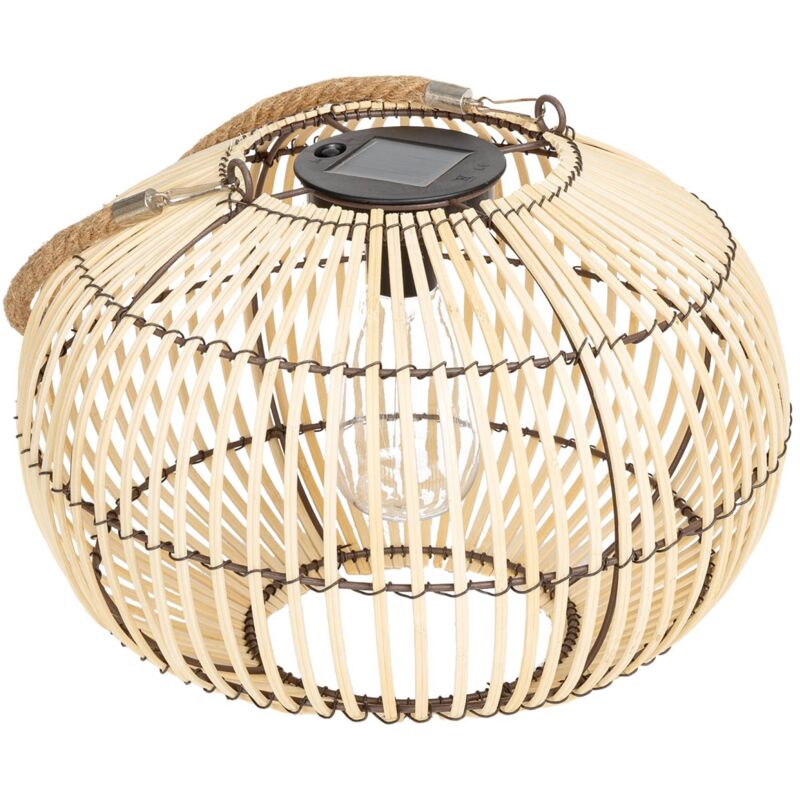 Image of Outdoor solar LED rattan lamp Ø&hellip;