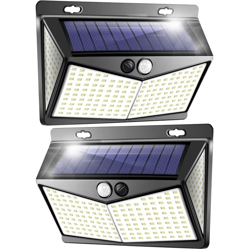 Image of Deckon - Outdoor Solar Light, Outdoor led Floodlight Motion Sensor 208 Led Ip65, Outdoor Solar Powered led Spot Light, Outdoor Lighting with Sensor,