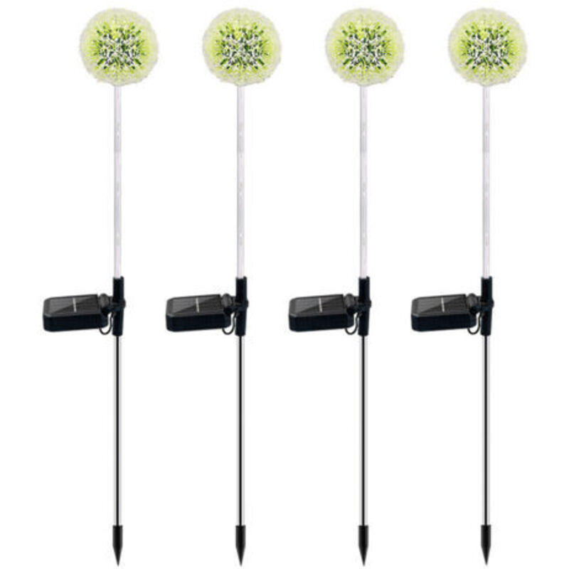 Image of Outdoor Solar Lights, 4 Pcs Dandelion&hellip;