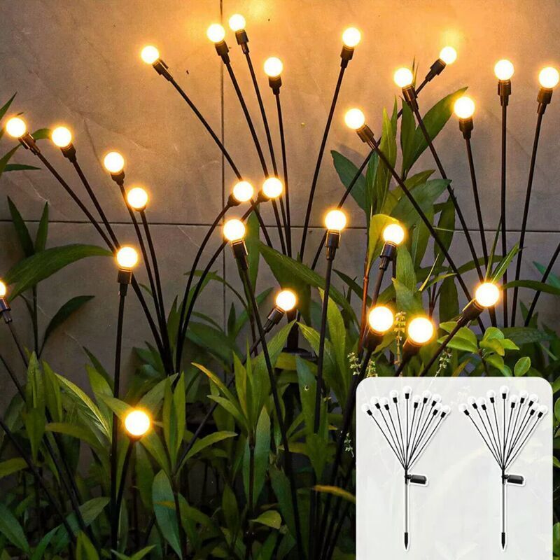 Image of Outdoor solar lights, set of 2,&hellip;