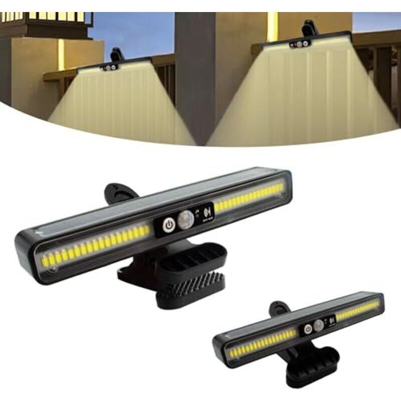 Image of Outdoor solar lights, set of 2&hellip;