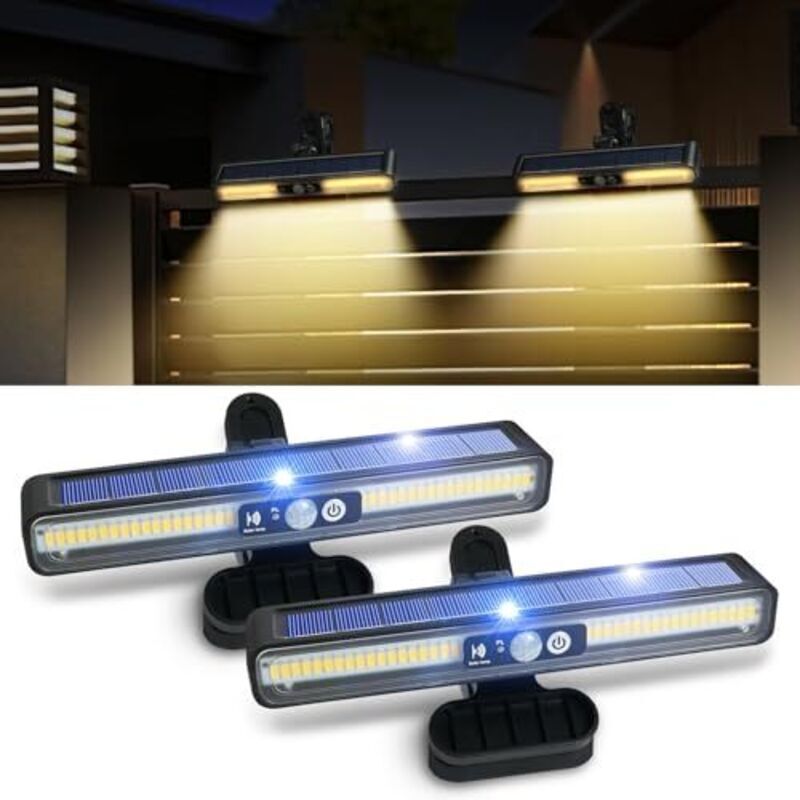 Image of Outdoor solar lights, set of 2&hellip;