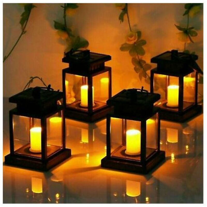 Image of Neige - Outdoor Solar Powered Hanging&hellip;