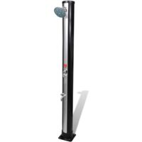 Outdoor Solar Shower with Shower Head and Faucet 35 L