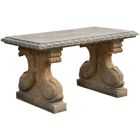 Outdoor Stone Table L150xPR85xH80, Outdoor Decoration