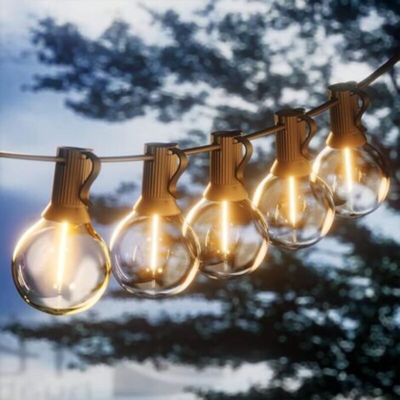 Image of Outdoor String Lights, 15M LED String&hellip;
